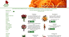 Desktop Screenshot of fieldsflorist.com